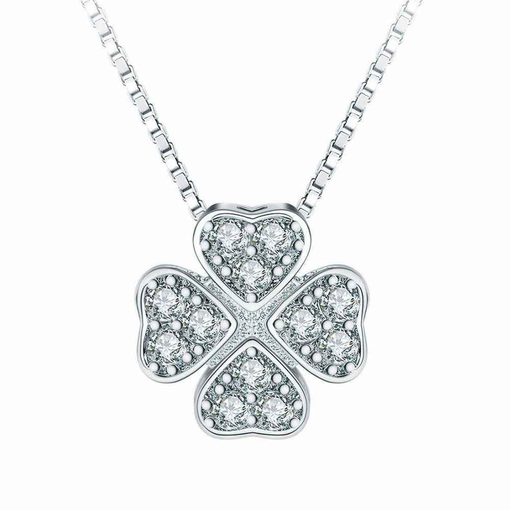 Magnetic Silver Flower Pendent