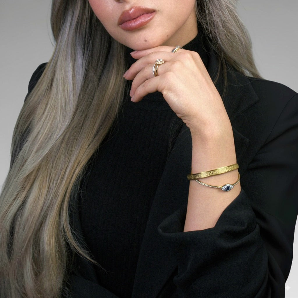 Ayatul Kursi Bracelet – Faith, Protection & Elegance | 18K Gold Plated