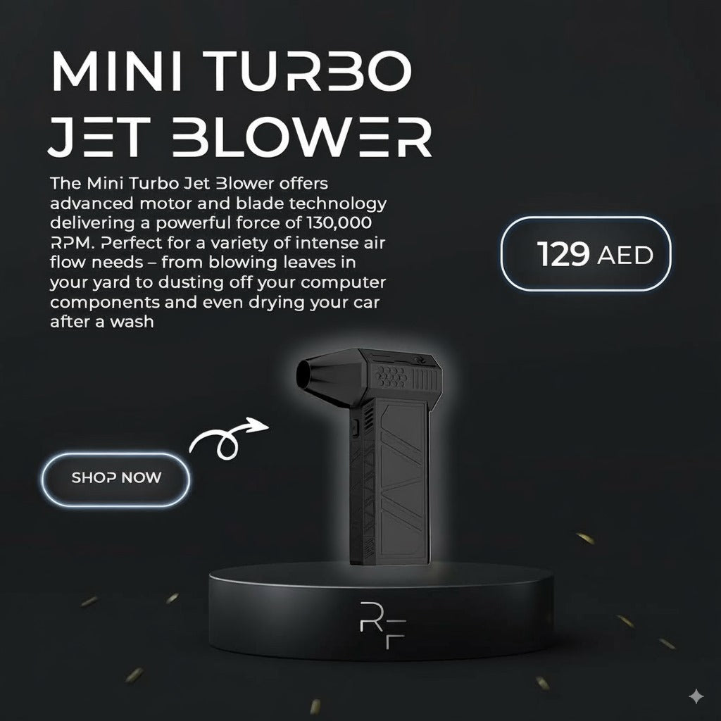 Turbo Jet Blower™ – Cordless Super Power Air Duster with Brushless Motor
