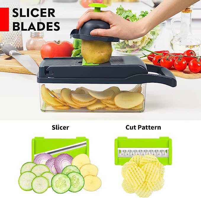 Vegetable Slicer And Cutter Kit